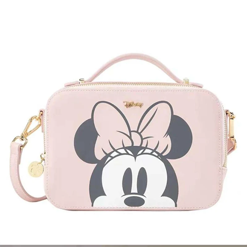 Women Handbags Disney Mickey mouse Camera bag Cartoon Cute Messenger bag Shoulder Fashion Mickey Small Handbag Square