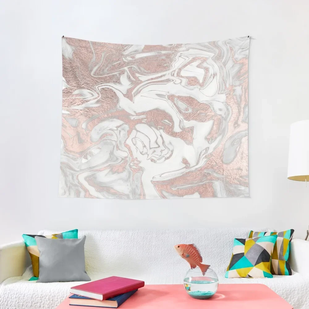 

Rose-gold marble Tapestry Home Decor Aesthetic Decor Home Decoration Home Carpet On The Wall Tapestry