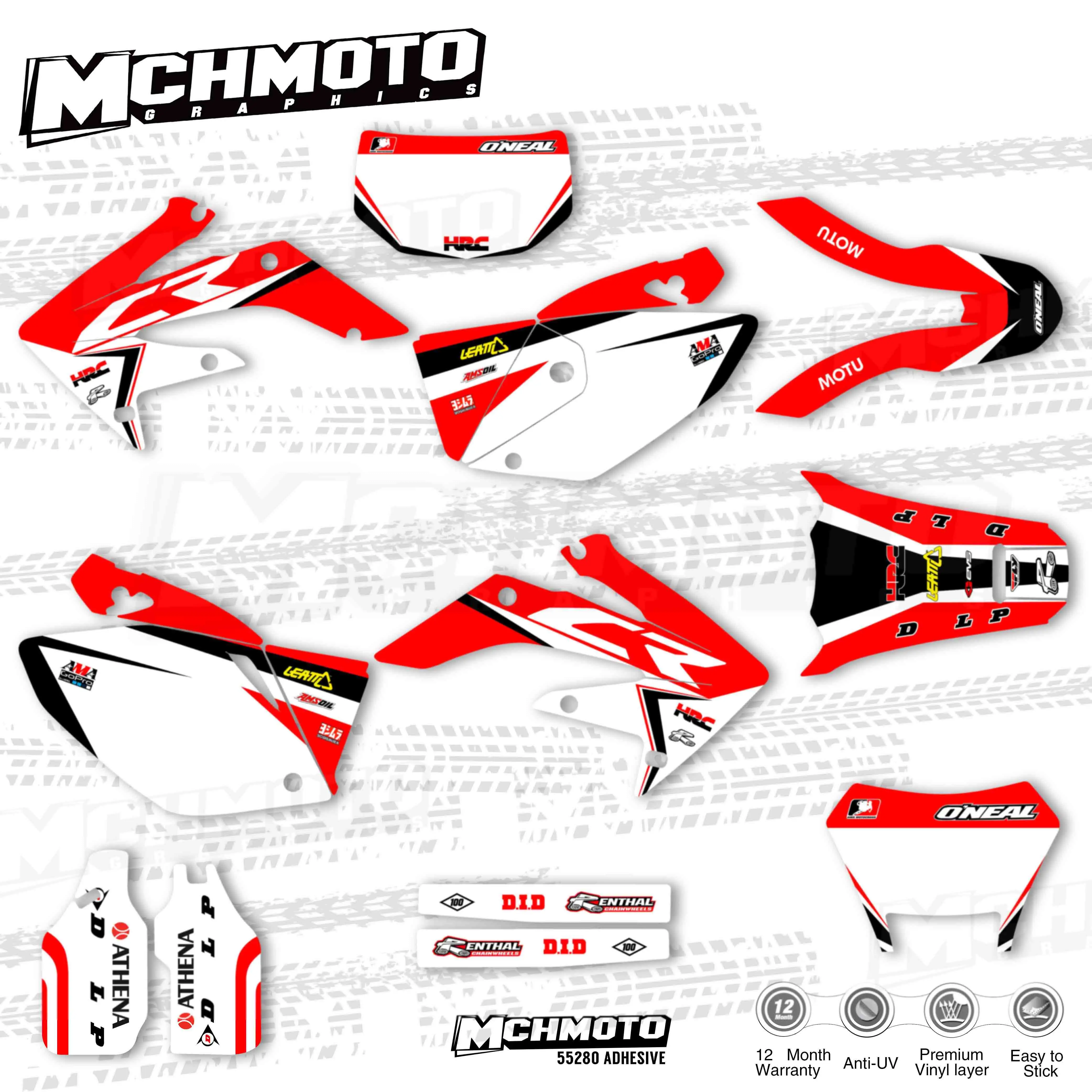 MCHMFG ׷ ŰƮ, ȥ 04-19 CRF250X 2004 2005 2006 2007 2008 2019 ũν Į