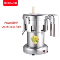 XEOLEO 550W Electric Juice Extractor Stainless Steel Commercial Fresh Juice Press Exprimidor Powerful Juicer Squeezer Machine 1