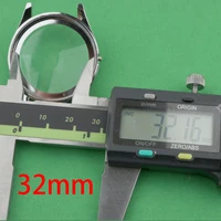 Boîtier de mouvement 2035 PC21 SL68 SP68, boîtier étanche Simple pour usage quotidien, boîtier métallique 35mm 28mm, boîtier de montre doré, boîtier argenté 4