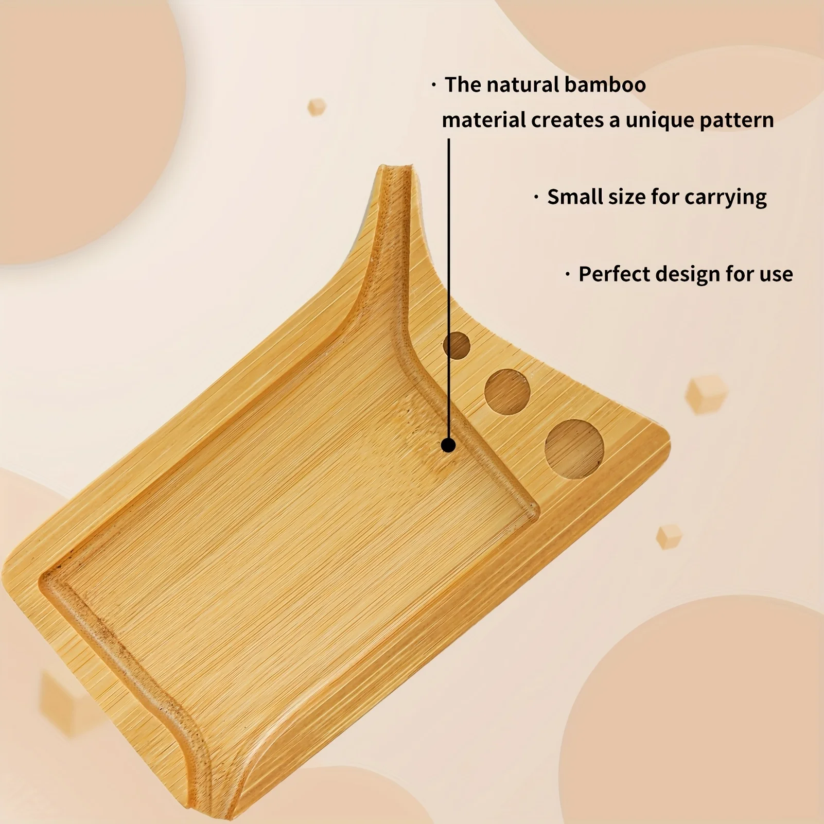 Bamboo Wood Herb Tobacco Rolling Tray Funnel Tool Loader Cones Smoking Accessories