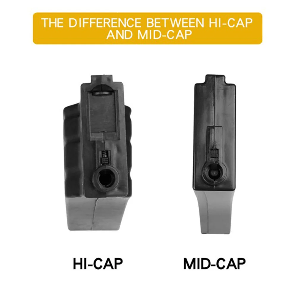 M4 Mid cap Hicap AK G36 MP5 Magazine Adapter Speed BB Load Storage