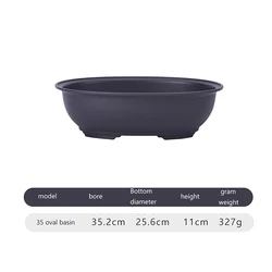 Enhanced Purple Clay - Look Garden Planter (Pot 35cm)