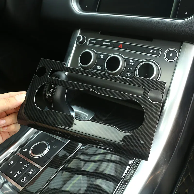 

Автомобильный Центральный контроль для Land Rover Range Rover Sport 14-17, кондиционер, наклейка на панель громкости, автомобильный аксессуар из настояще...