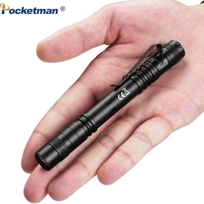 

Portable Mini LED Flashlight Pocket Ultra Bright High Lumens Handheld Pen Light linterna led Torch for Camping Outdoor Emergency