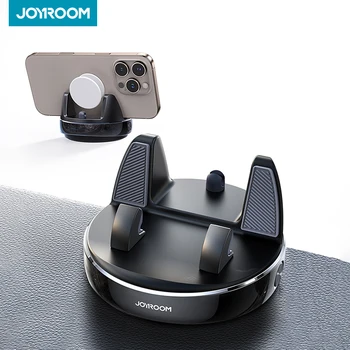 Joyroom Supporto per telefono per auto da cruscotto Supporto per navigazione per auto con funzionamento con una sola mano per telefoni da 4,7-7 '' 360 ° Rotazione JR-ZS330 1