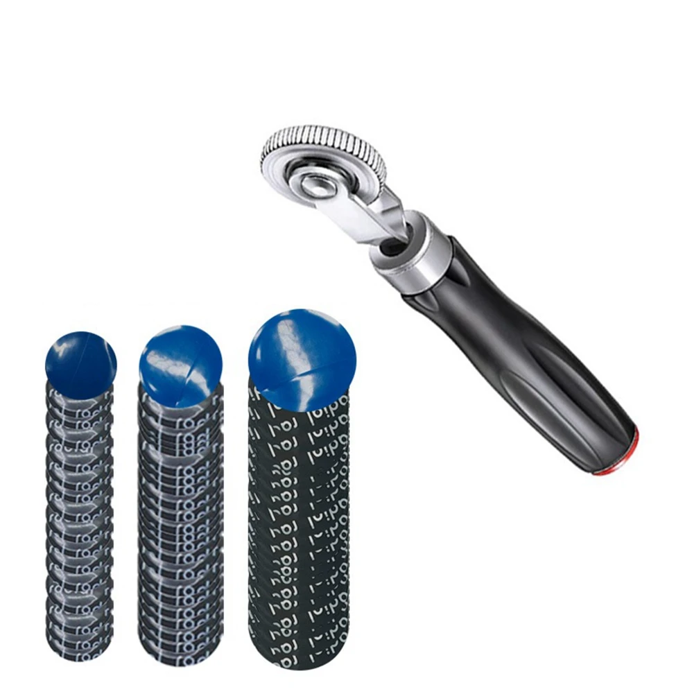 

61Pcs General Car Motorcycle Tyre Tire Repair Rubber Glues Patch Tool Packet 32MM 42MM 58MM for Radial Tire