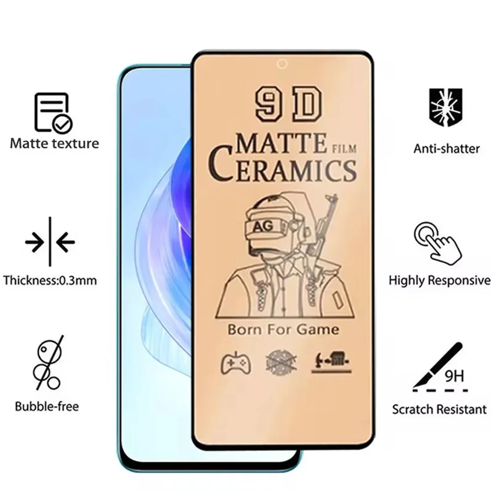 Matte Ceramic Film Screen Protector - 4 Pack Soft Protective Film
