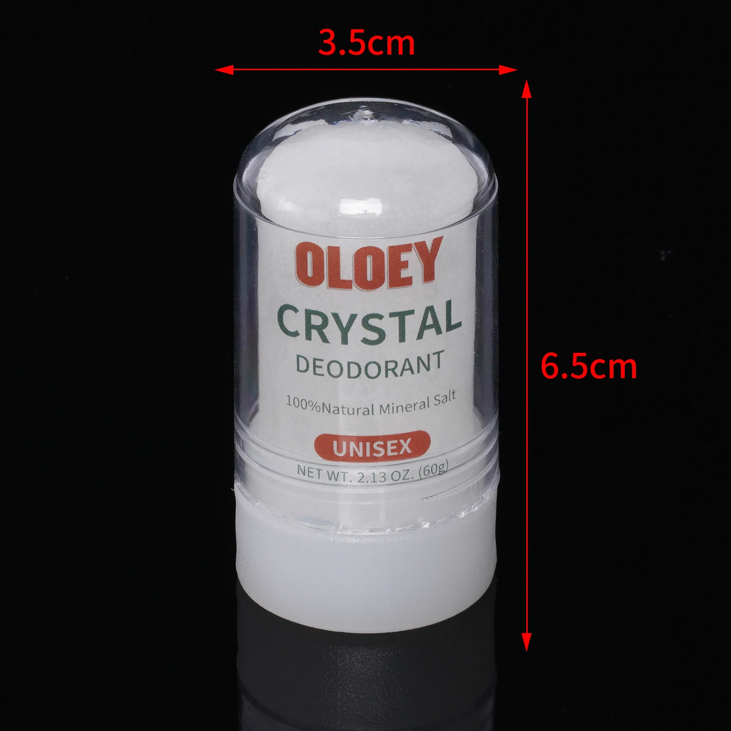 Deodorant Stick Alum Crystal Underarm Body Odor Remover Antiperspirant 60g For Women Man