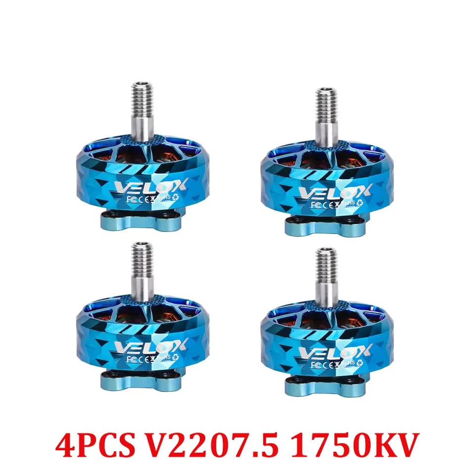 T-MOTOR VELOX VELOCE V2207.5 V2 2550KV 4S 1950KV 1750KV 6S Brushless Motor for RC FPV Racing Freestyle Drones Replacement Parts thumbnail 6