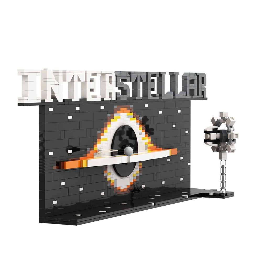 Gobricks Moc Space Series Black Hole Space Galaxy Building Block Set Esplorazione Del Buco Nero The Universe Education Brick Toys