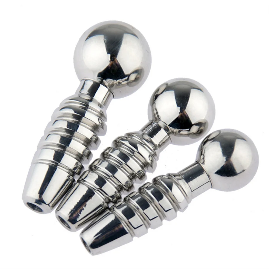 Urethral Dilatation Stainless Steel Metal Spiral Penis Plug Horse Eye Stick Adult Game Penis Stimulation Sex Toy for Men Male urethral dilator silicone urethral dilator