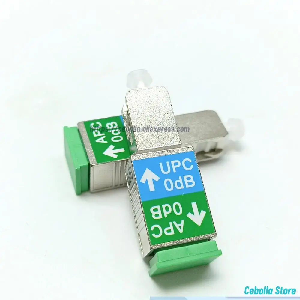 Fiber Optic Converter SC-SC Adapter with APC to UPC Coupler Connection