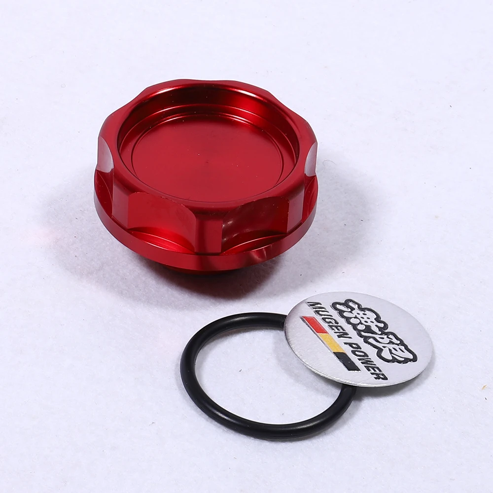 Car Oil Fuel Tank Cap Engine Filler Machine Oil Cover For Honda Civic D/B/H/K/F/L Series Mugen Cover fuel tank cover fuel tank cap oil fuel cap