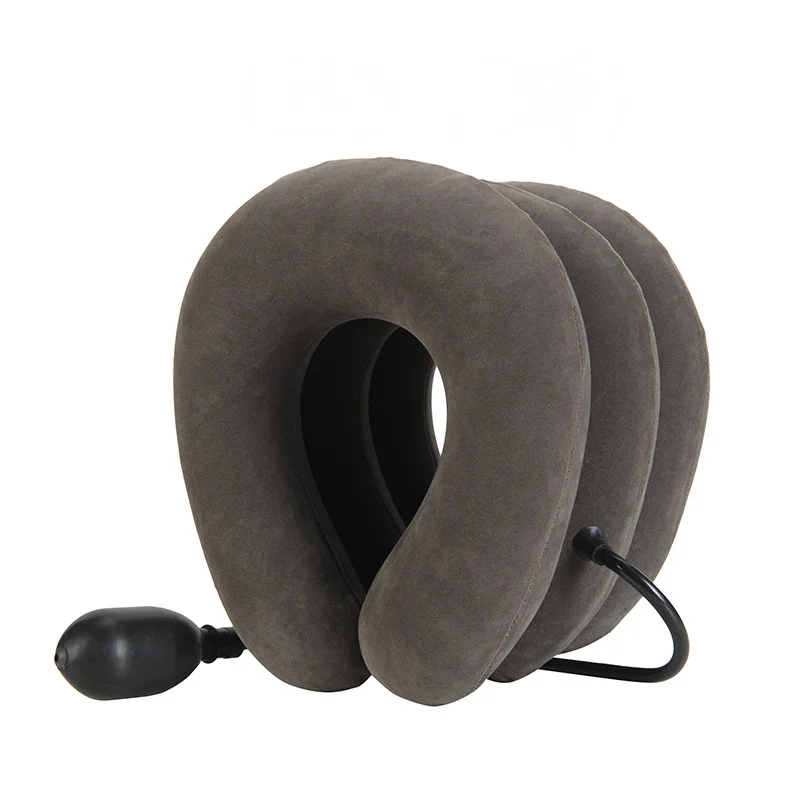 

Neck Stretcher Inflatable Air Neck Traction Apparatus Device Soft Neck Cervical Collar Pillow Health Care Posture Correction