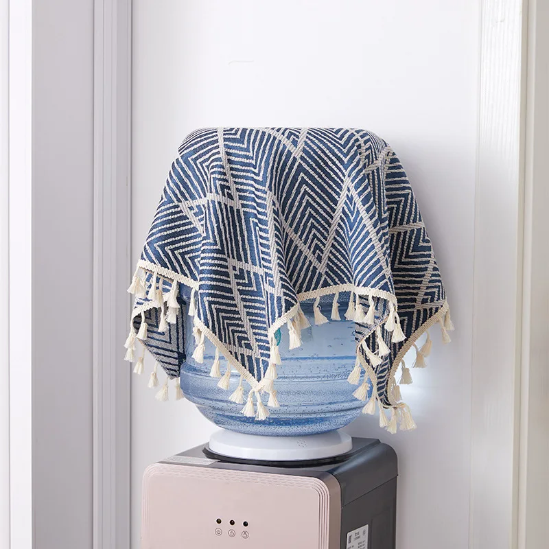 Small Cover Cloth Water Dispenser Dust Cover Bedside Table Table Lamp Microwave Oven Towel Tablecloth