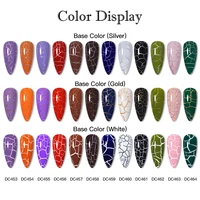 MTSSII 7ml  Crackle Polish Nail Fashionable Color Gel Polish Semi Permanant Soak Off Air Dry For Manicure Nail Art Varnish 2