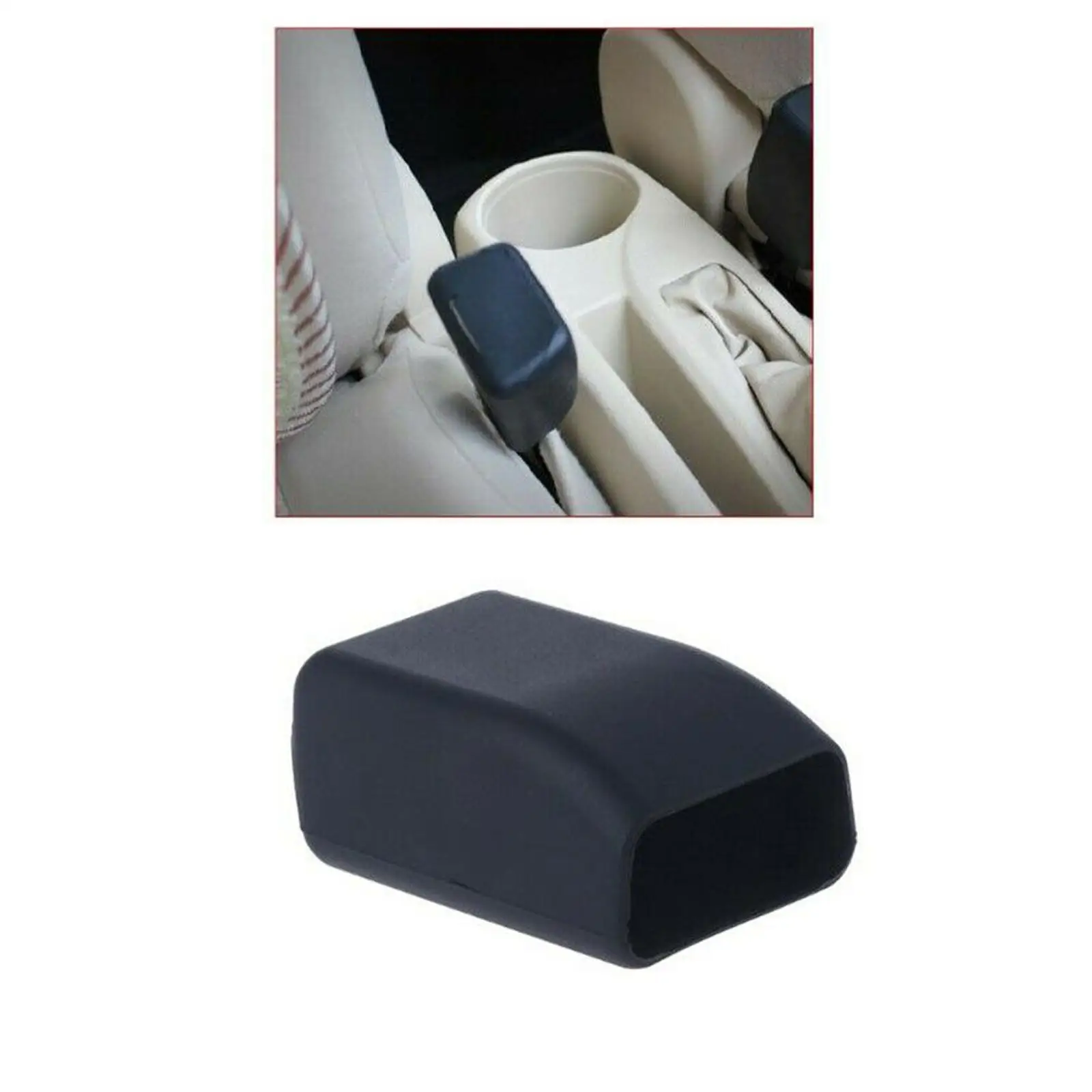 1 Pz Clip Fibbia Cintura Sicurezza Auto Silicone Accessori - Foto 5