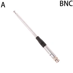 High Gain Portable Walkie Talkie Telescopic Antenna with Versatile Connectors (A)