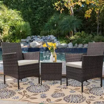 3 Pieces Outdoor Patio Furniture 1