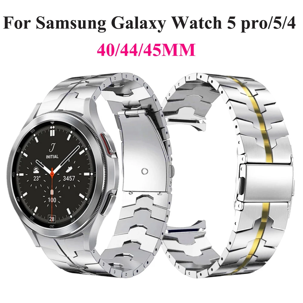 Bracelet Samsung Galaxy Watch 5 40mm Vs 44mm Samsung Watch 5 Stainless Steel Aliexpress