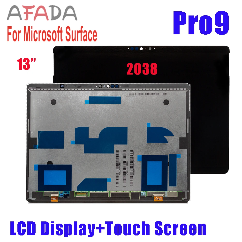 Lcd Originale Da 13 "Per Microsoft Surface Pro 9 2038 Display Lcd Touch Screen Digitizer Assembly Per Surface Pro 9 Pro9 Lcd Sostituire