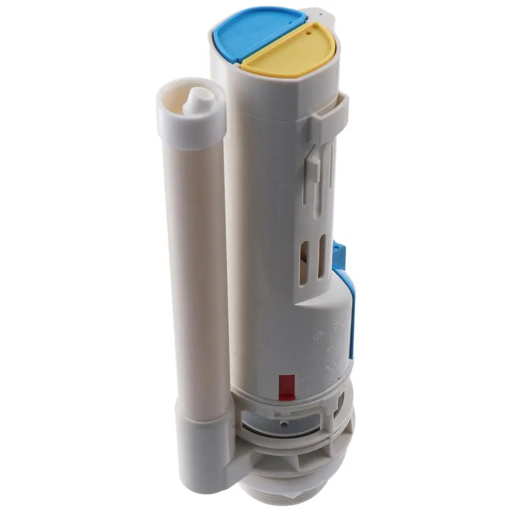 ชุดเปลี่ยนถังเก็บน้ำ POM 2ชิ้นวาล์วชักโครกสีขาว 1