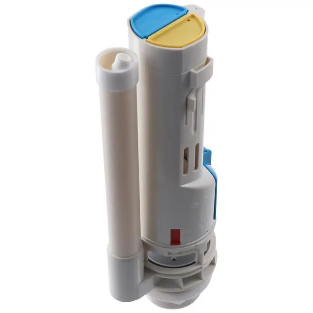 ชุดเปลี่ยนถังเก็บน้ำ POM 2ชิ้นวาล์วชักโครกสีขาว 1