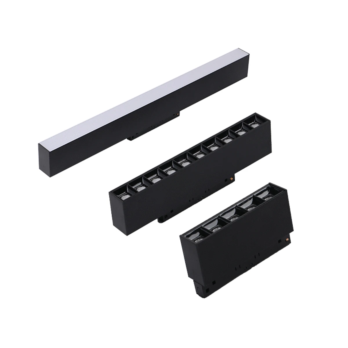 Recessed Magnetic Track Light Design ceiling light Magnetic Rail Ceiling System Indoor Track Lighting Spot Rail Spotlight 3