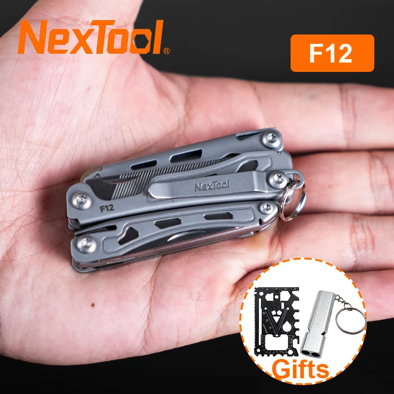 NexTool Mini Flagship F12 Multi Tool Pliers 13 In 1 Folding EDC Multitool Screwdriver File Ruler Outdoor Camping Tools 1
