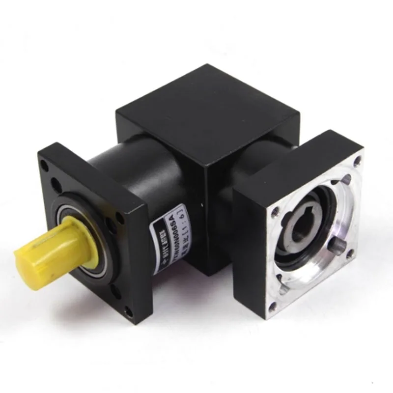 PX80 90 직각 플래니터리 감속기 80 플랜지 서보 모터용 입력 구멍 19mm, 출력 구멍 19mm 모터 토크 증가