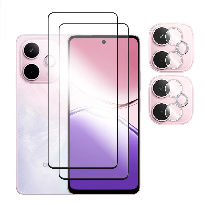 Universal 6-in-1 Tempered Glass Screen Protector – 2.5D Full Cover Film