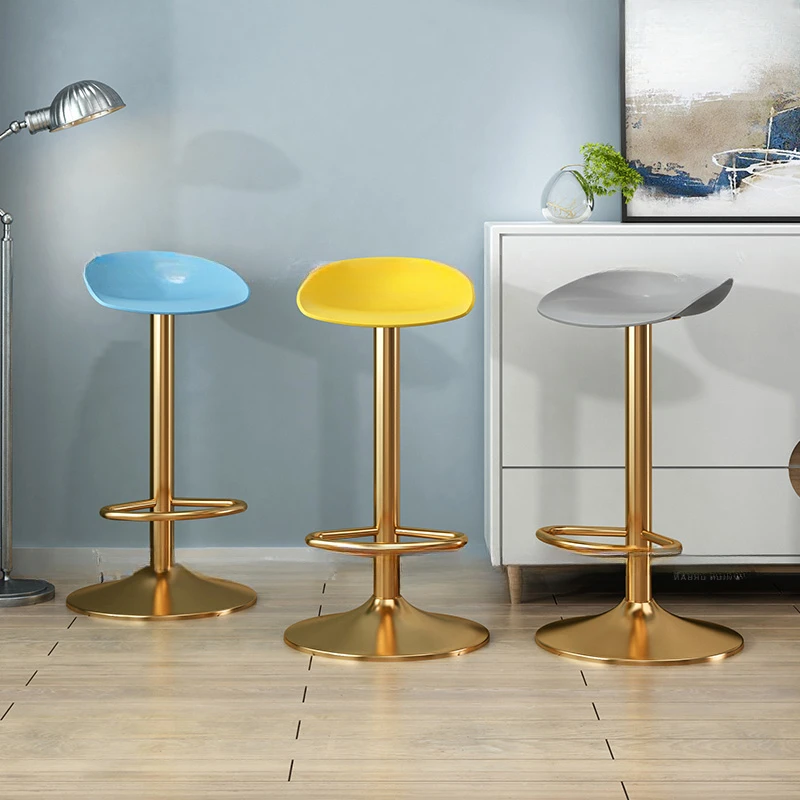 

Iron Chair Nordic Chairs Home Bar Modern Design Kitchen Stool Cheap Counter Stools Leather Antique Furniture High Adjustable