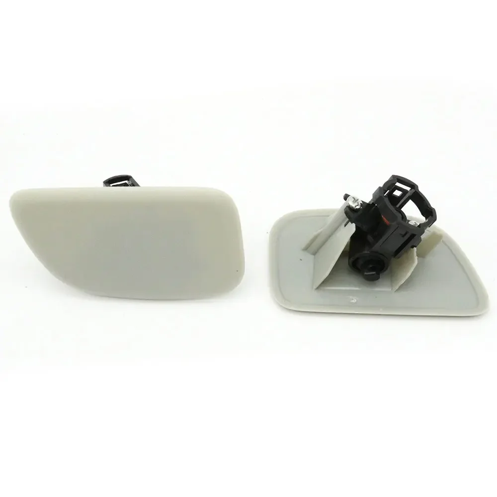 2005 2006 2007 2008 For Subaru Forester Headlight Headlamp Washer Nozzle Cover Cleaning Caps With Sprayer