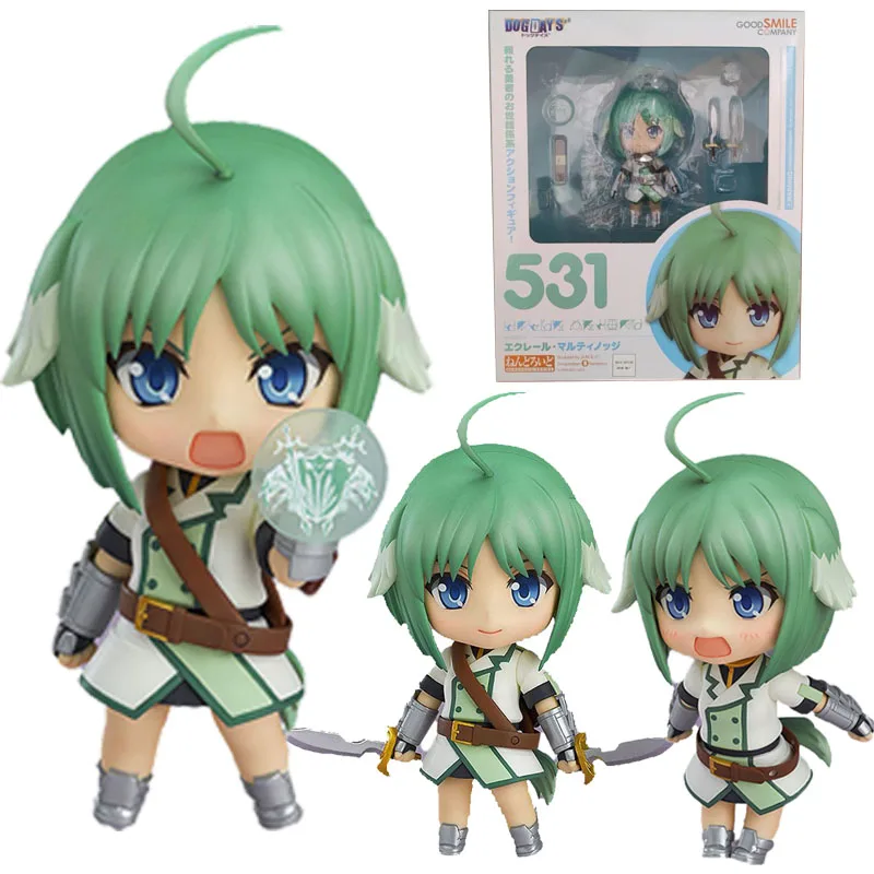 

In Stock Original GOOD SMILE GSC 531 NENDOROID DOG DAYS Eclair Martinozzi Figure Anime Figure Model Collecile Action Toys Gifts