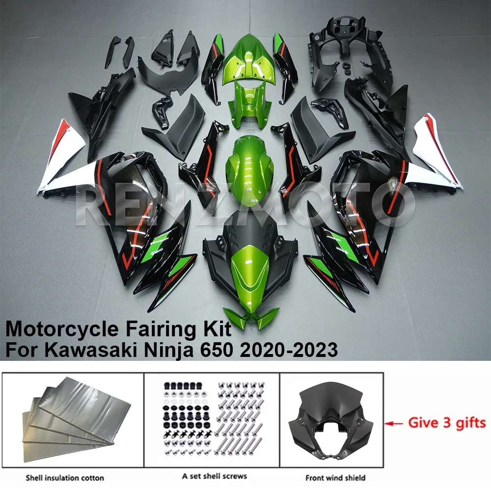 

Обтекатель R/Z KJ6N02 для KAWASAKI Ninja 650 2020-2023, комплект кузова мотоцикла, декоративная пластиковая защитная пластина, аксессуары, оболочка