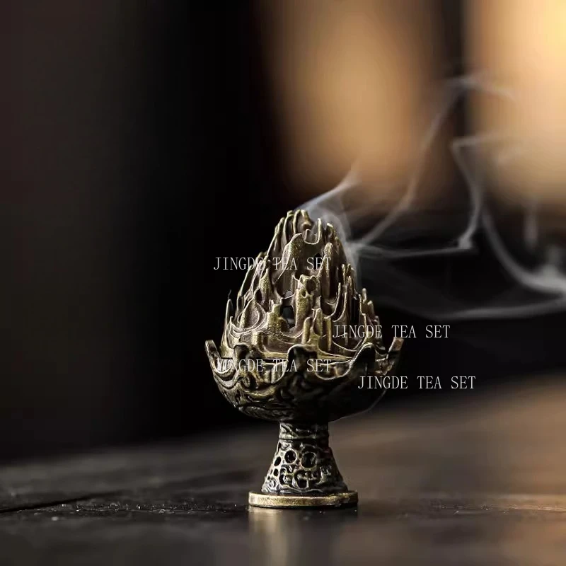 Shoushan Furnace Indoor Household Agarwood, Sandalwood, Osmanthus, Chinese Style Aromatherapy Stove Tea Room Exclusive