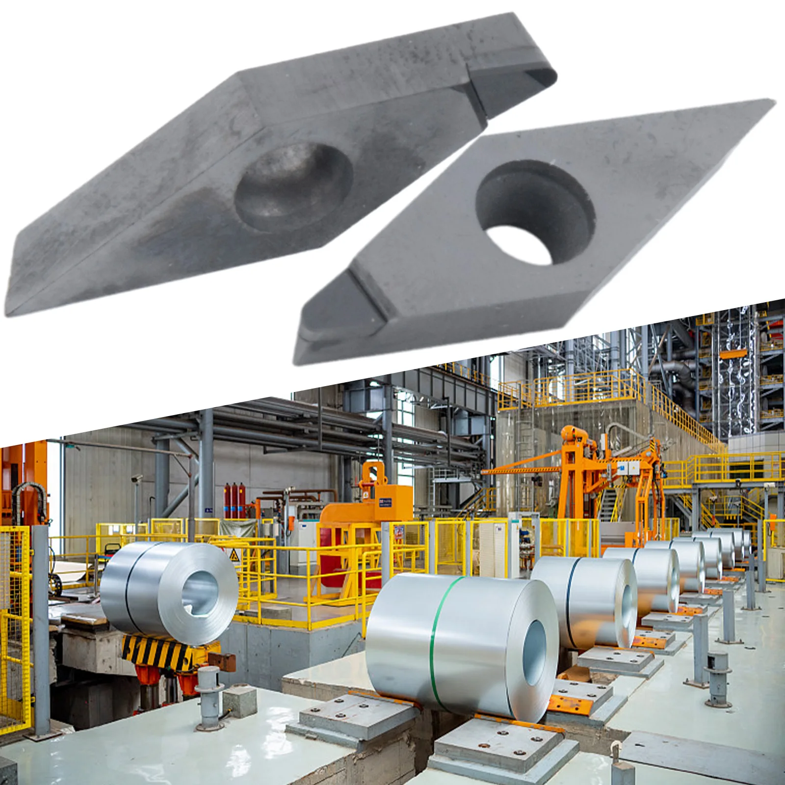 Рисунок 3 - Сменные лезвия VCGT160408 PCD для алюминиевой меди