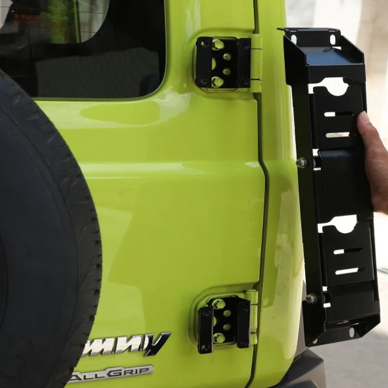 Car Foldable Rear Ladder Tailgate Pedal Step car ladder road accessories ladder for Suzuki Jimny JB64 JB74w Rear Ladder Accessories