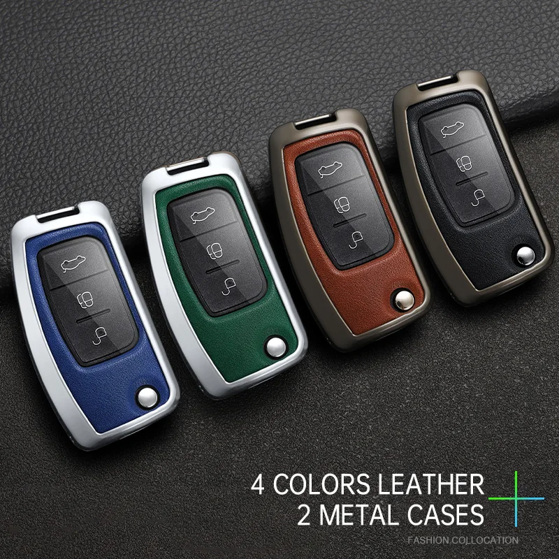 Premium Car Folding Key Cover Case – Stylish Protection and Added Durability