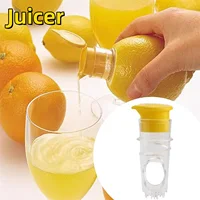 NEW Plastic Manual Citrus Juicer Mini Lemon Juicer Orange Squeezer Easy Juice Extractor Freshness Preserving Kitchen Sttuff