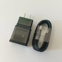Samsung 15W Fast Charger with USB Type C Cable - Black - US With Cable