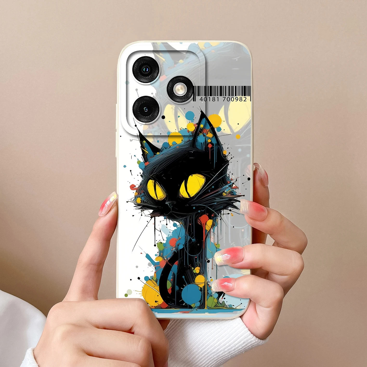 Soft Liquid Silicone Shockproof Back Cover - High Quality Lightweight Bumper Case, Various Styles Available
