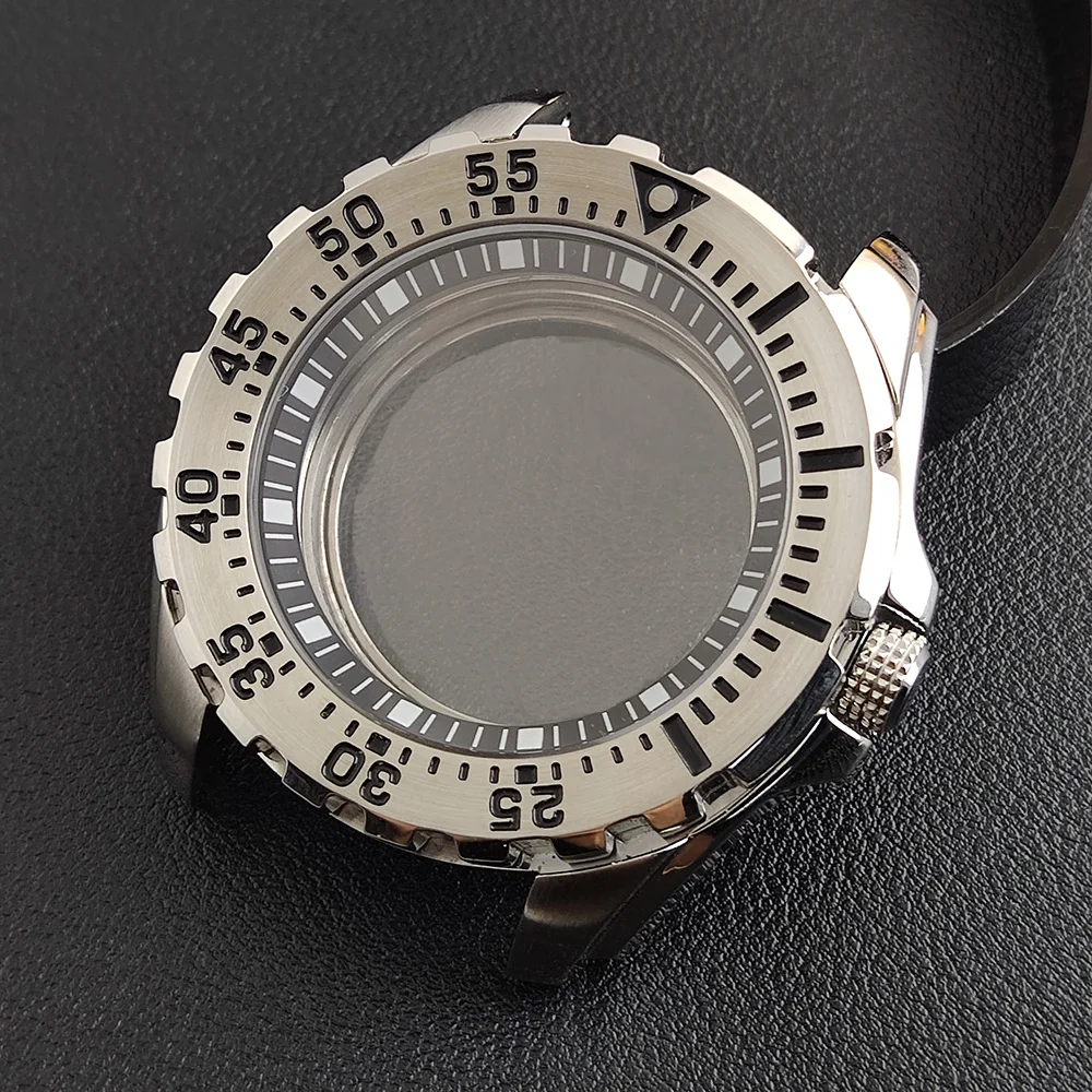 Stainless Steel Men's 44mm Watch Case with Dial