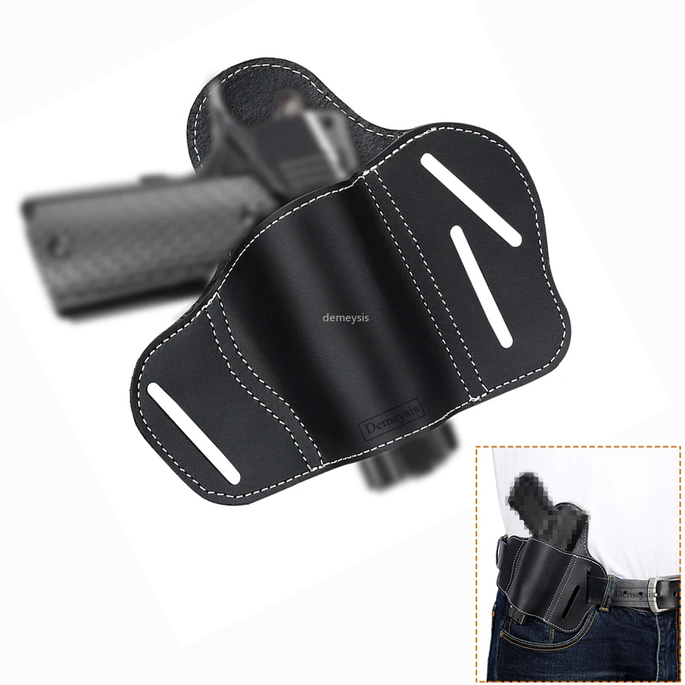 

Right Hand Tactical Concealed Carry Belt Gun Holster for Glock 17 19 22 23 43 Sig Sauer P226 P229 Ruger Beretta 92 M92