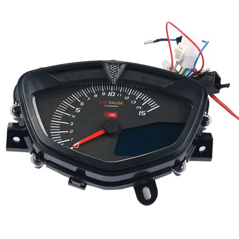 

Motorcycle Electronic Digital Speedometer LCD Meter Speed Oil Quantity 7-Color Switch Suitable For Yamaha LC135