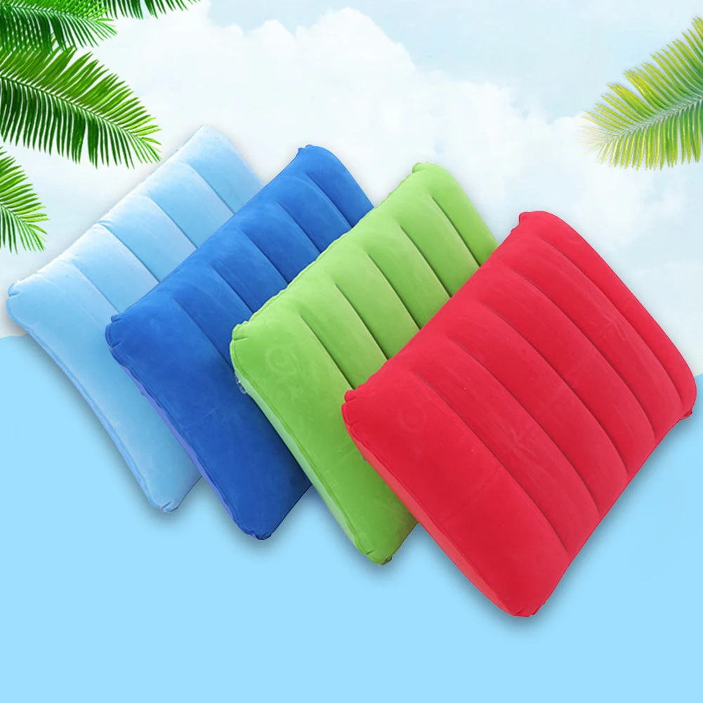 47x30cm Camping Cushion Pillow Portable Square Folding Pillow Foldable Comfortable for Outdoor Sleeping
