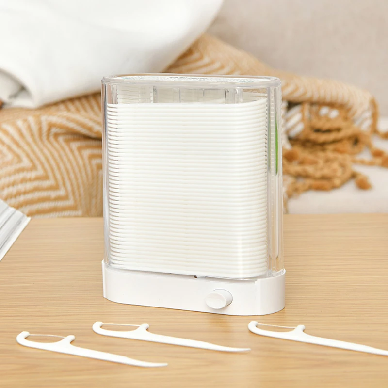 Automatic Case Toothpicks Portable Toothpick Storage Toothpick Case