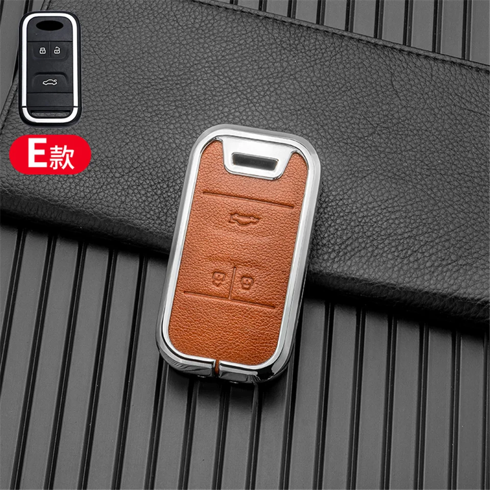 Cover per chiave/telecomando per Chery Tiggo 8 7 5X 2019 2020 Smart Keyless Remote Fob proteggi custodia portachiavi accessori per supporto auto-Styling - S395a4217169a4b94b4ca843a29abac4di